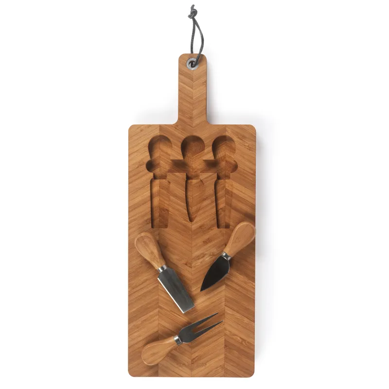 Salter BW14823 Bamboo Cheese Board, Bamboo Wood
