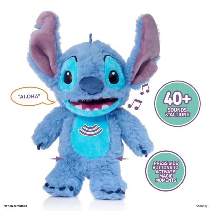 REAL FX STITCH Palm Puppetronic interaktiivne mänguasi - Stitch