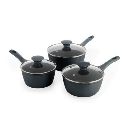 Salter BW13591DU Megastone Excellence 3 Piece Pan Set