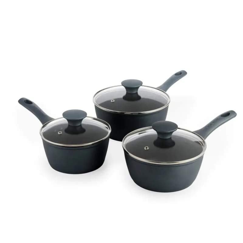 Salter BW13591DU Megastone Excellence 3 Piece Pan Set