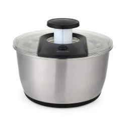 Salter BW14097 Salad Spinner 6L, Silver