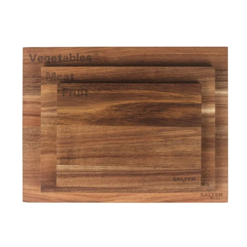 Salter BW14740 Acacia 3 Piece Chopping Board Set