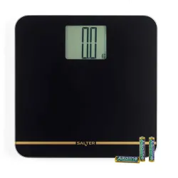 Salter 9075 BGFEU12 Max Electronic Bathroom Scale, Black-Gold