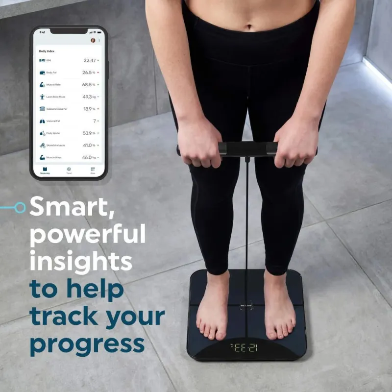 Salter SA00755BFEU6 Body Insight Smart Scale, Black