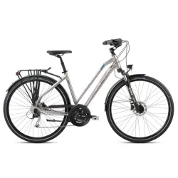 Velosipēds ROMET Gazela 8, pelēkzils ,M,