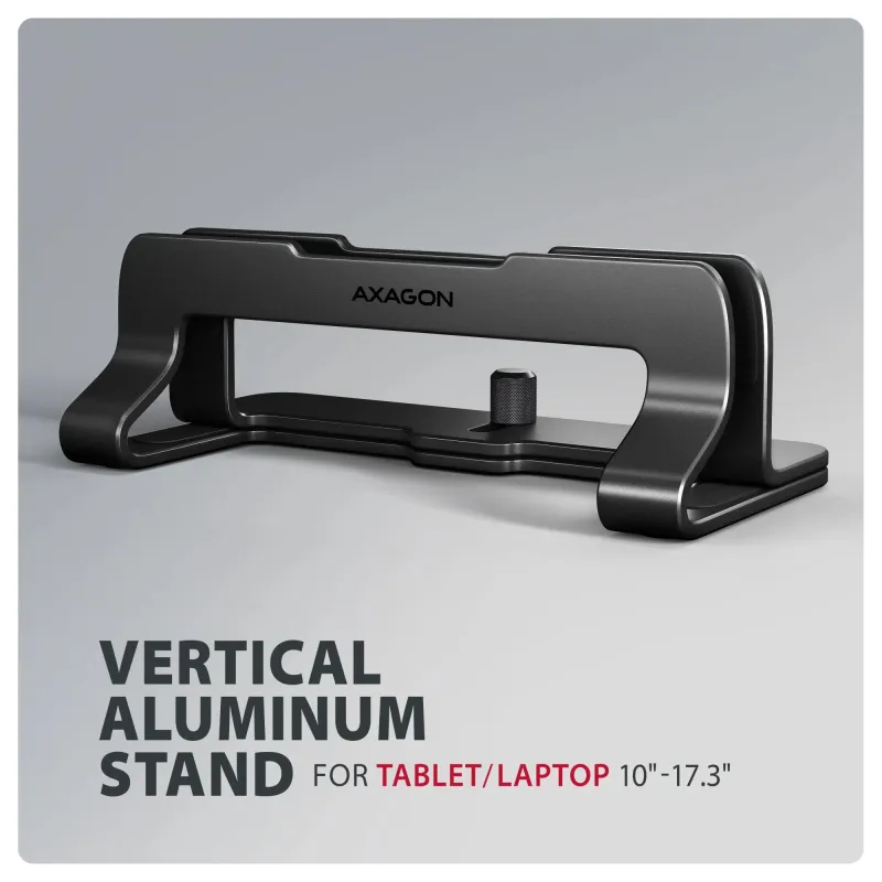 Nb acc stand 10-17.3-vert. aluminum stnd-vb axagon