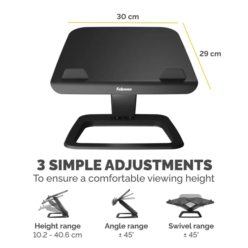Nb acc stand hana lt-black 100016994 fellowes