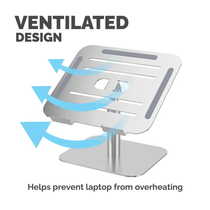 Nb acc desk stand-silver 100138880 fellowes