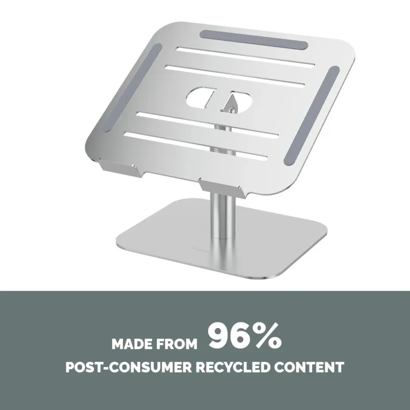 Nb acc desk stand-silver 100138880 fellowes