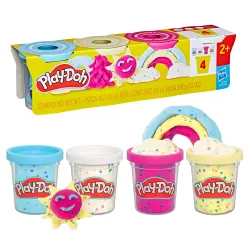 PLAY-DOH Игровой набор Confetti Fun 4 шт