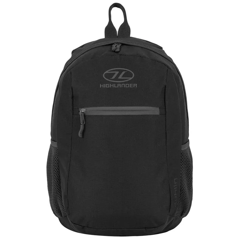 Tūristu mugursoma Highlander DS135-BK. melna. 15 l