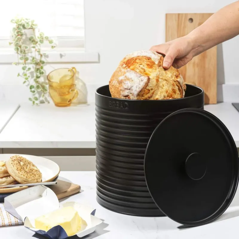 Russell Hobbs RH03270 Liniera 4-Piece Countertop Set, Black