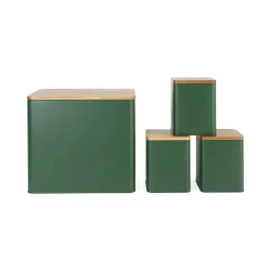 Salter BW12900G Toronto 4-Piece Countertop Set, Green