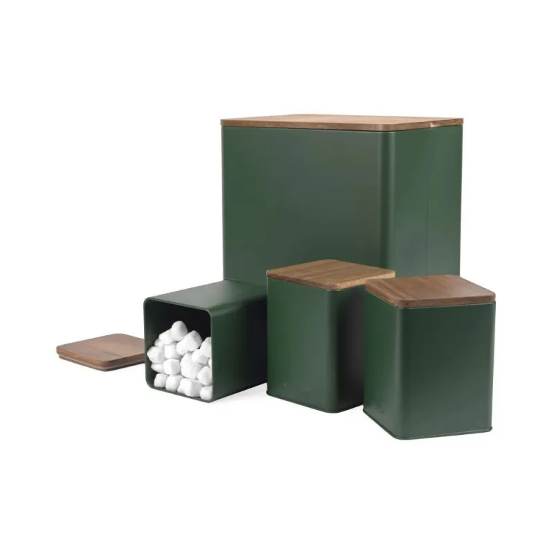 Salter BW12900G Toronto 4-Piece Countertop Set, Green
