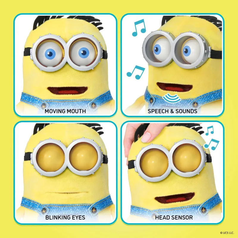 REAL FX MINIONS Palm Puppetronic interaktīvā rotaļlieta - Henry