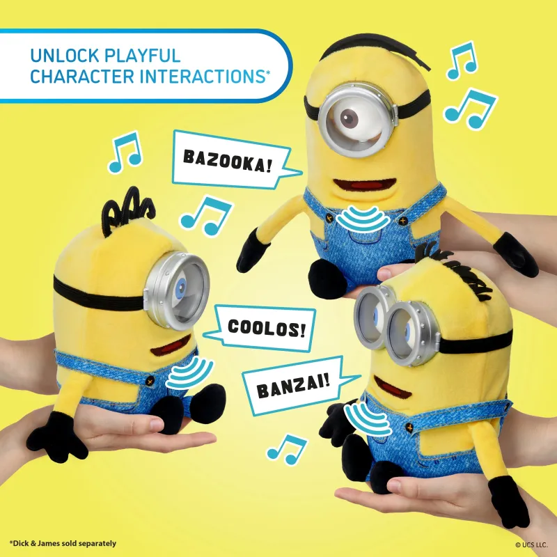 REAL FX MINIONS Palm Puppetronic interaktīvā rotaļlieta - Henry