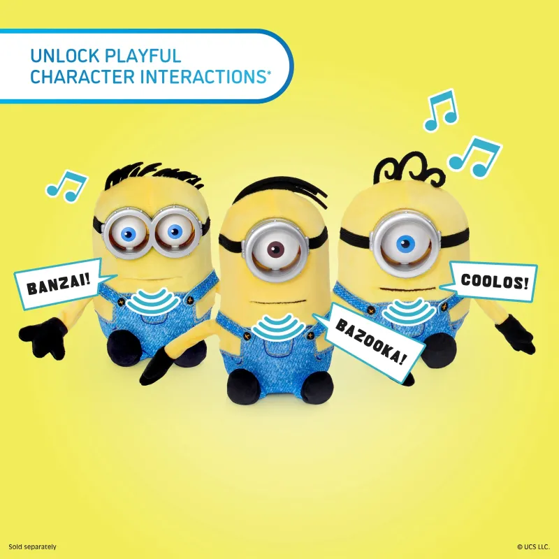 REAL FX MINIONS Palm Puppetronic interaktīvā rotaļlieta - Henry