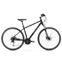 Velosipēds ROMET Orkan 6 M, melns-balts ,M,