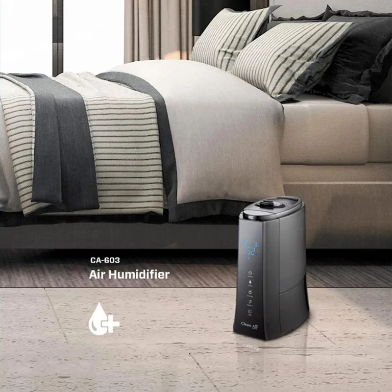 Humidifier with ionizer-ca-603 clean air optima