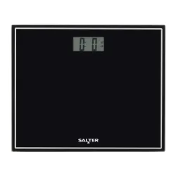 Salter 9207 BHCFEU12 Compact Electronic Bathroom Scale, Black