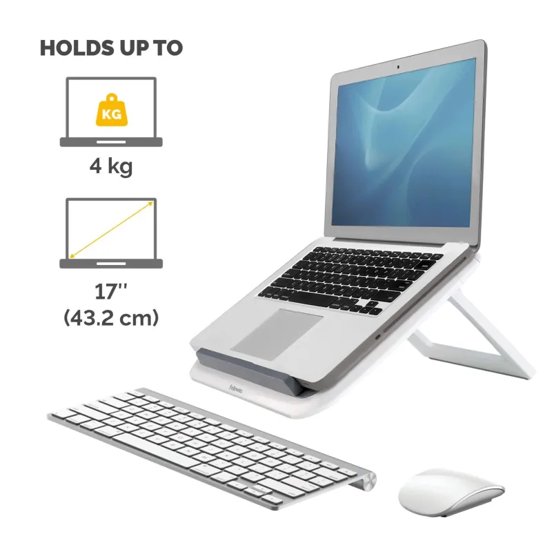 Nb acc stand quick lift white-i-spire -17 8210101 fellowes