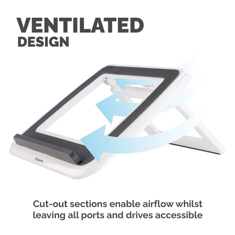 Nb acc stand quick lift white-i-spire -17 8210101 fellowes