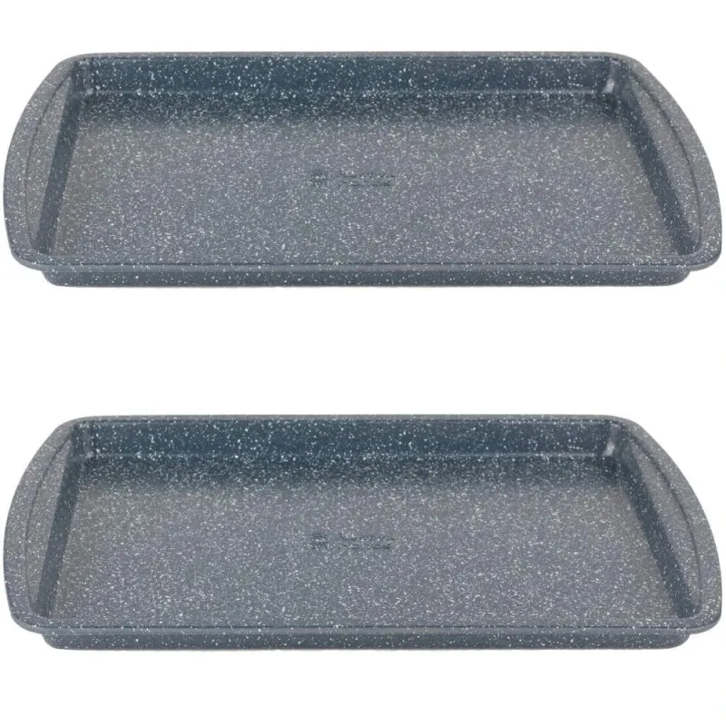 Russell Hobbs RH03858 Nightfall Stone Baking Tray 2 Pack
