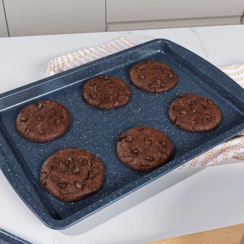 Russell Hobbs RH03858 Nightfall Stone Baking Tray 2 Pack