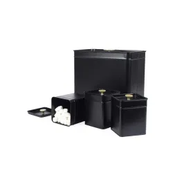 Salter BW14372 Alchemy 4-Piece Countertop Set, Black