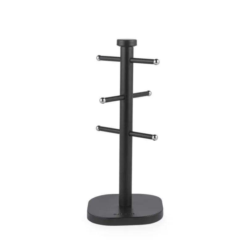 Salter BW14446 Kuro Mug Tree, Black