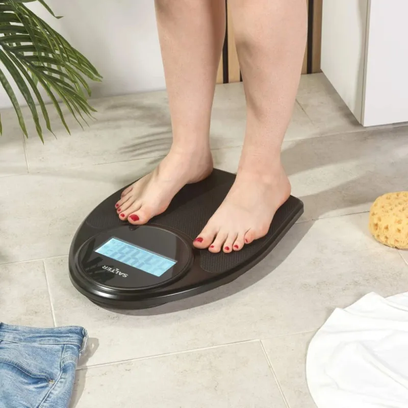 Salter SA00701BFEU12 Doctors Stile Electronic Scale, Black