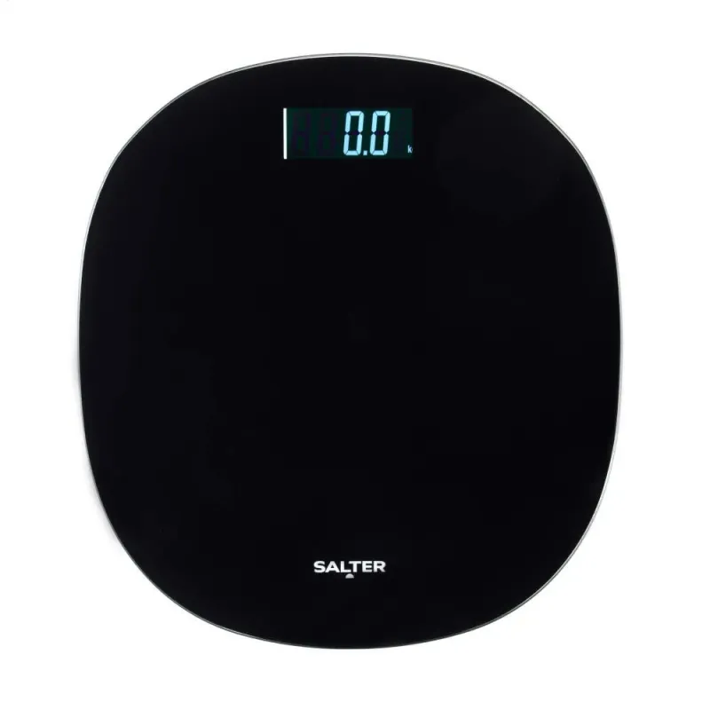 Salter SA00709BFEU12 Round Electronic Scale, Black
