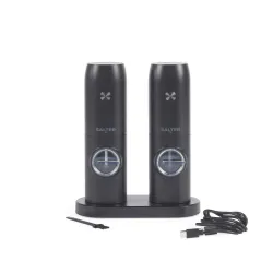 Salter BW14373 Rechargeable Mill Set, Black