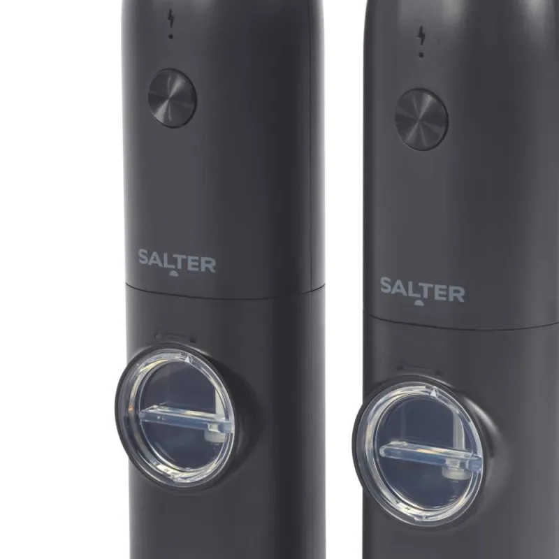Salter BW14373 Rechargeable Mill Set, Black