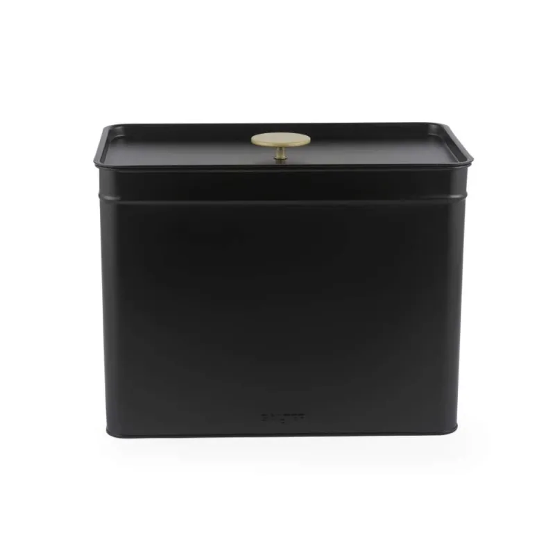 Salter BW14371 Alchemy Bread Bin, Black