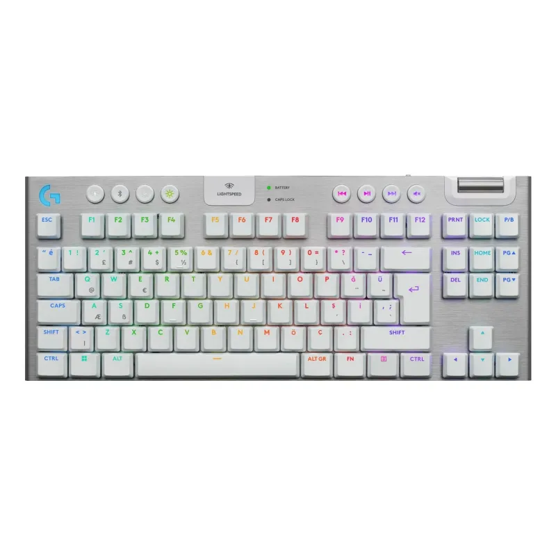 Keyboard wrl g915 x lightspeed-tkl white 920-012737 logitech