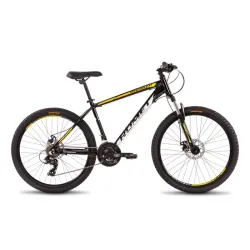 Bērnu velosipēds ROMET Rambler R6.2, 26 17 M, melns-dzeltens