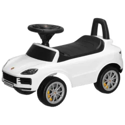 Rotaļlieta skrejrats Porsche Cayenne balts, max 23kg