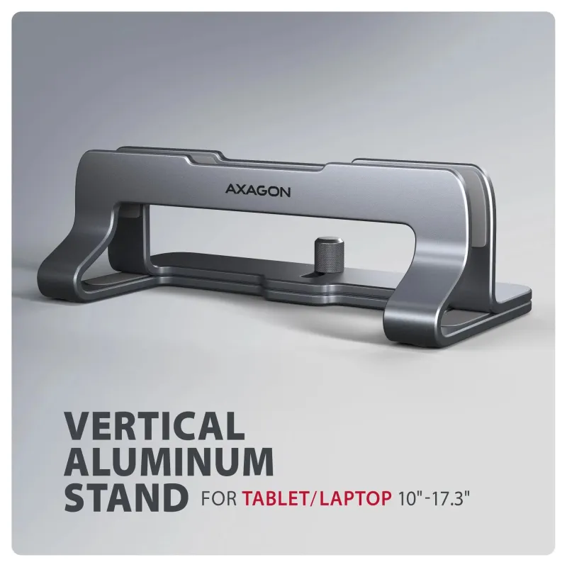 Nb acc stand 10-17.3-vert. aluminum stnd-vg axagon