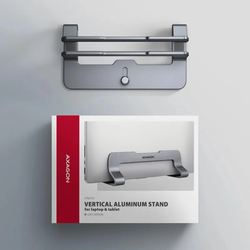 Nb acc stand 10-17.3-vert. aluminum stnd-vg axagon