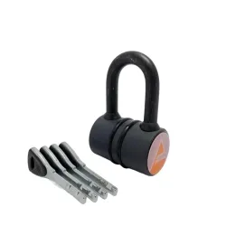 Piekaramā slēdzene ZN-S-55-A. melna. 38 mm