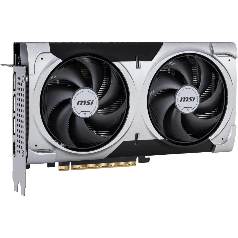 Graphics Card-MSI-NVIDIA GeForce RTX 5060 Ti-16 GB-GDDR7-128 bit-PCIE 5.0 16x-Dual Slot Fansink-5060TI16GVENTUS2XOCPLUS