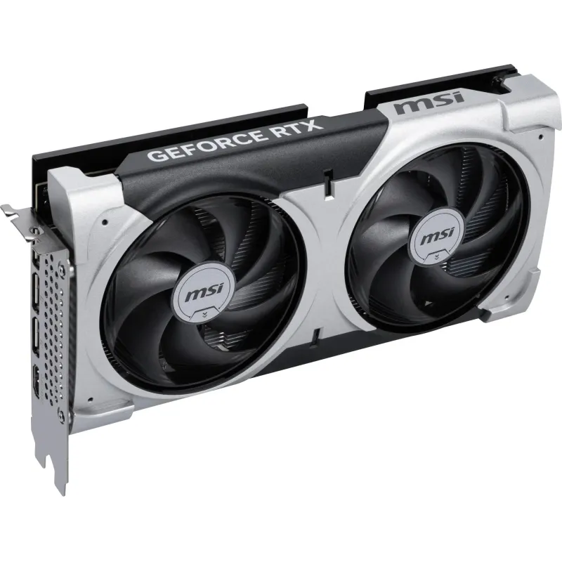 Graphics Card-MSI-NVIDIA GeForce RTX 5060 Ti-16 GB-GDDR7-128 bit-PCIE 5.0 16x-Dual Slot Fansink-5060TI16GVENTUS2XOCPLUS