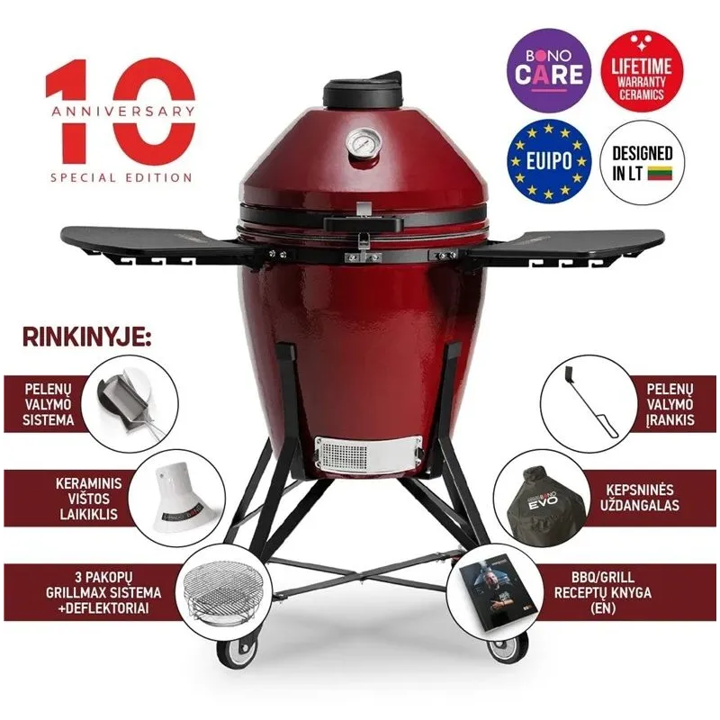 Grill kamadobono media evo 22 red