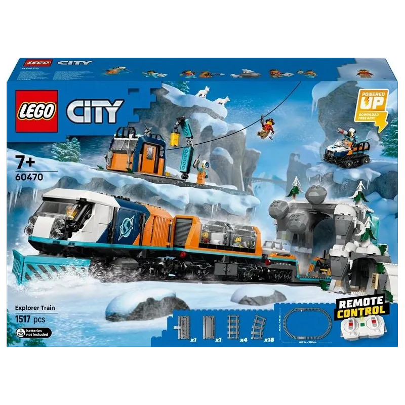Konstruktors LEGO City Explorers Polar Express Train