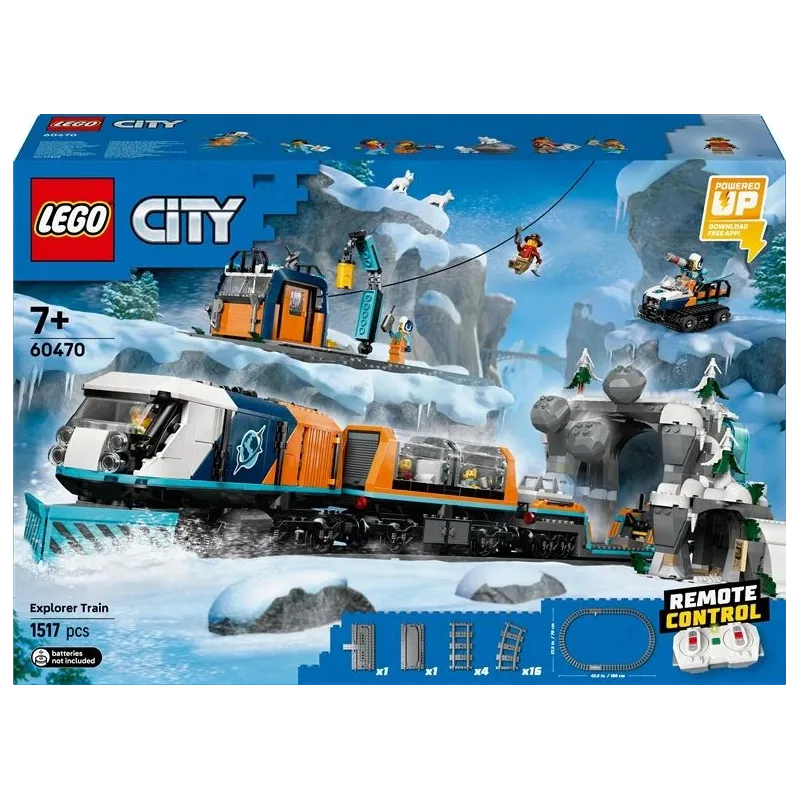 Konstruktors LEGO City Explorers Polar Express Train