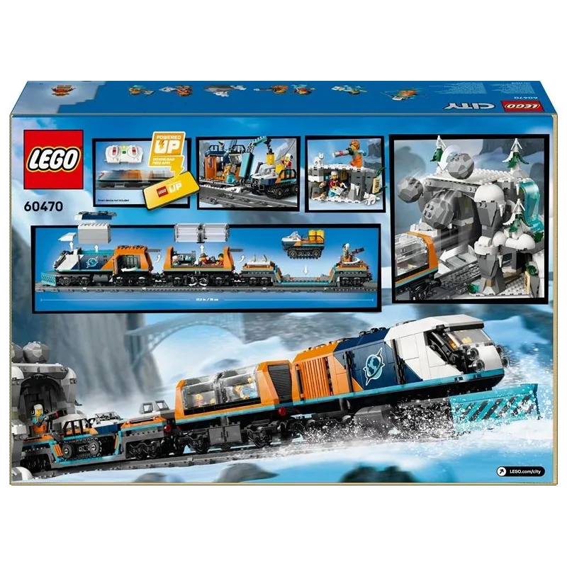 Konstruktors LEGO City Explorers Polar Express Train
