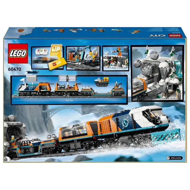 Konstruktors LEGO City Explorers Polar Express Train