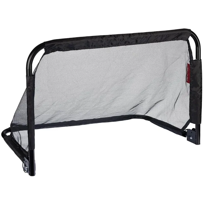 Football goal steel 90x60x60 2 pcs