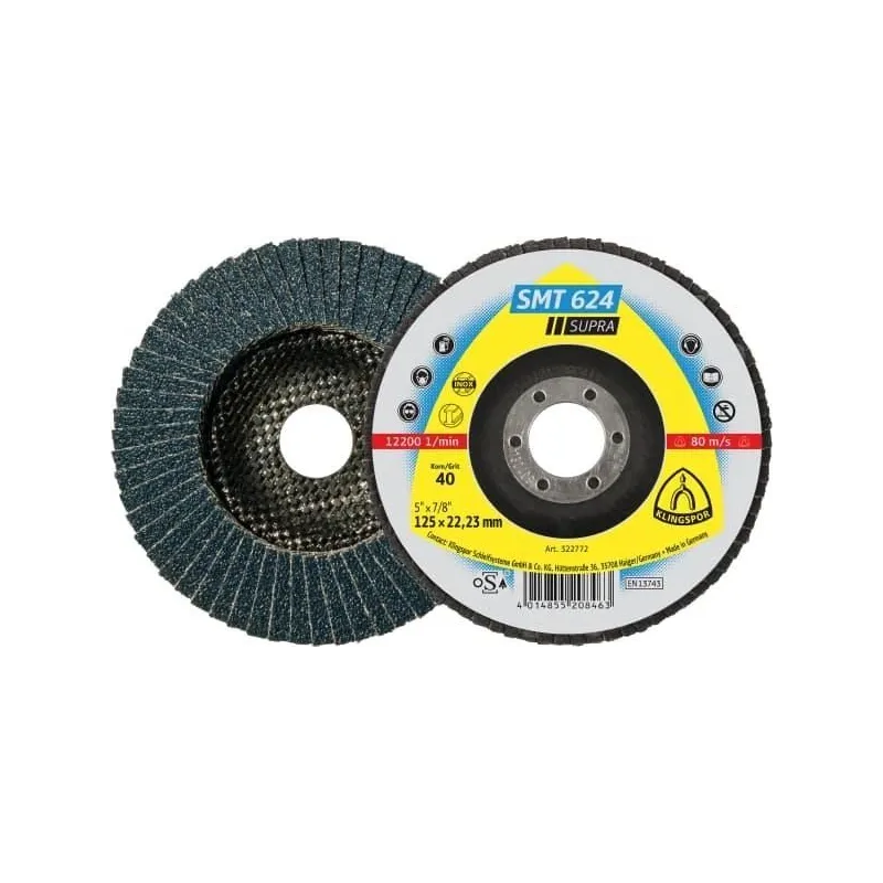 Slīpēšanas disks Klingspor 322783. 180 mm x 22.23 mm